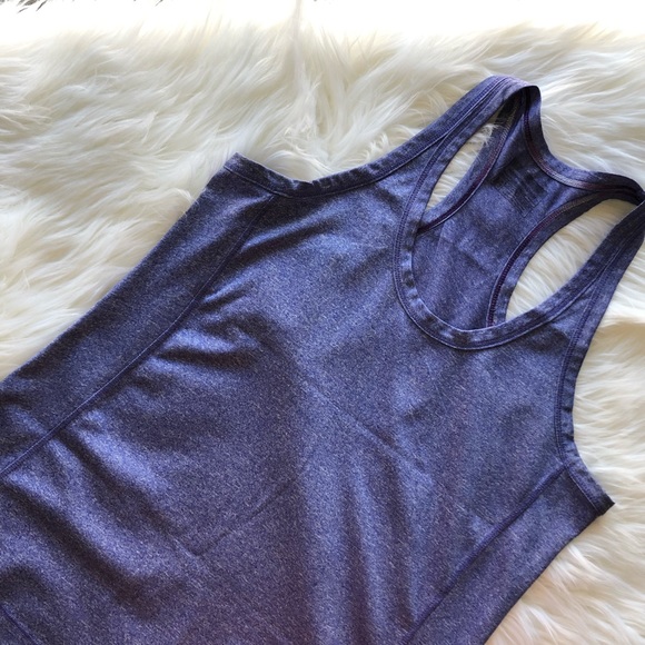 Lilac Athletic Tank - Picture 3 of 5